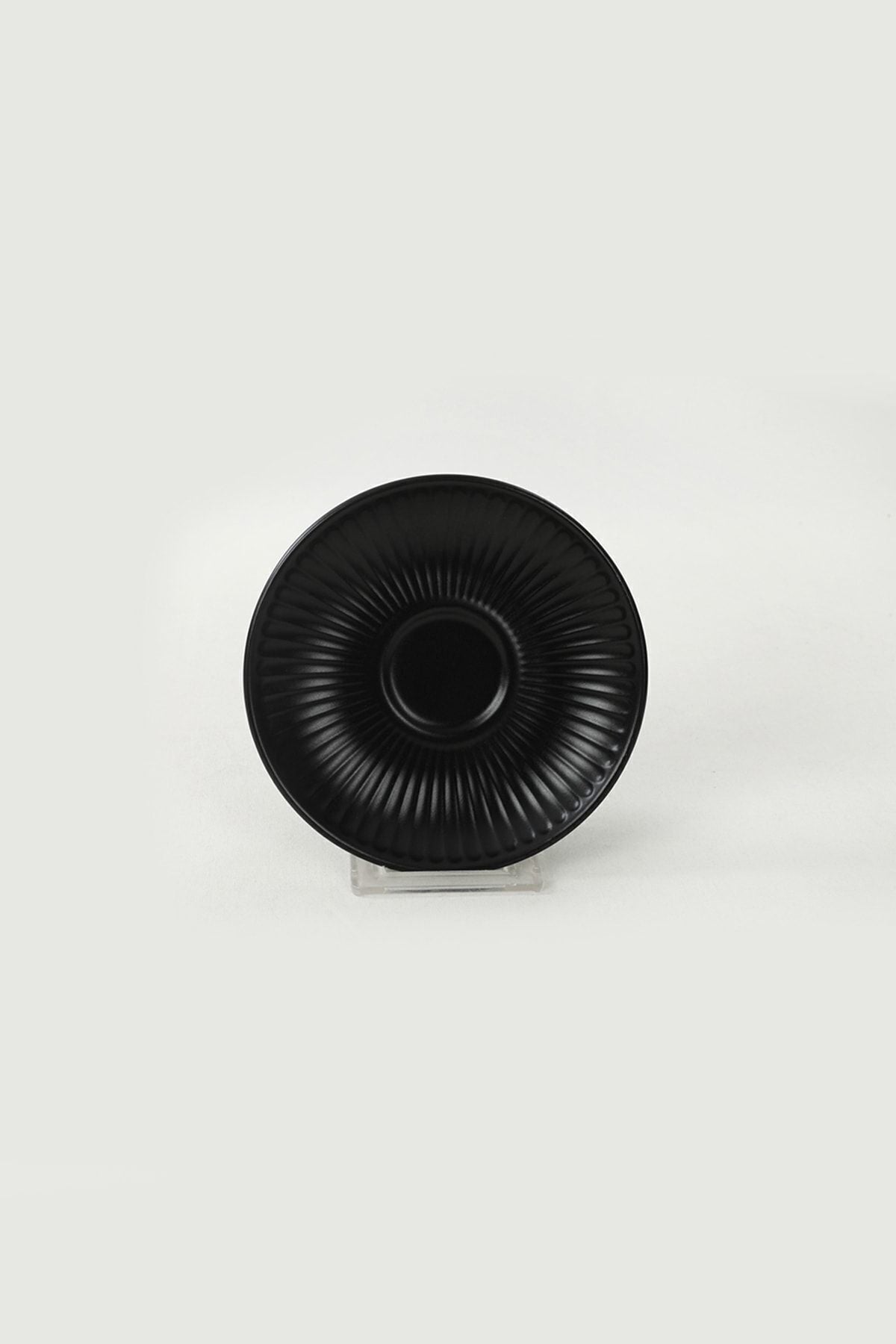 Mat Siyah Myra Çay Fincan Takımı 12 Parça 6 Kişilik