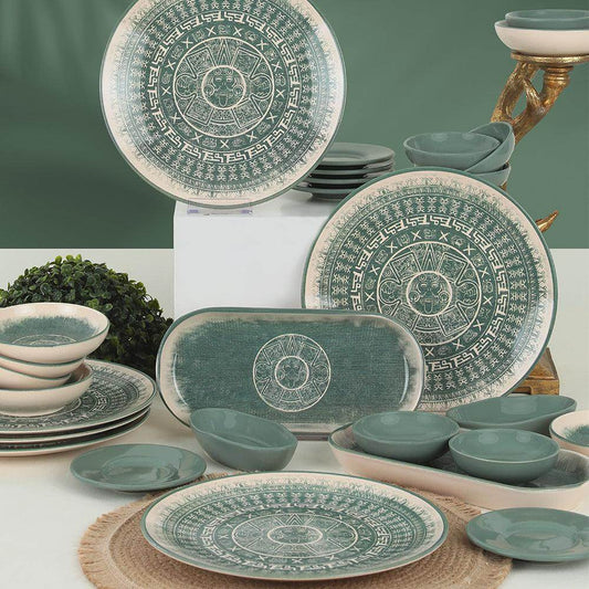 Keraart Maya Kahvaltı Takımı 28 Parça 6 Kişilik 20788-90