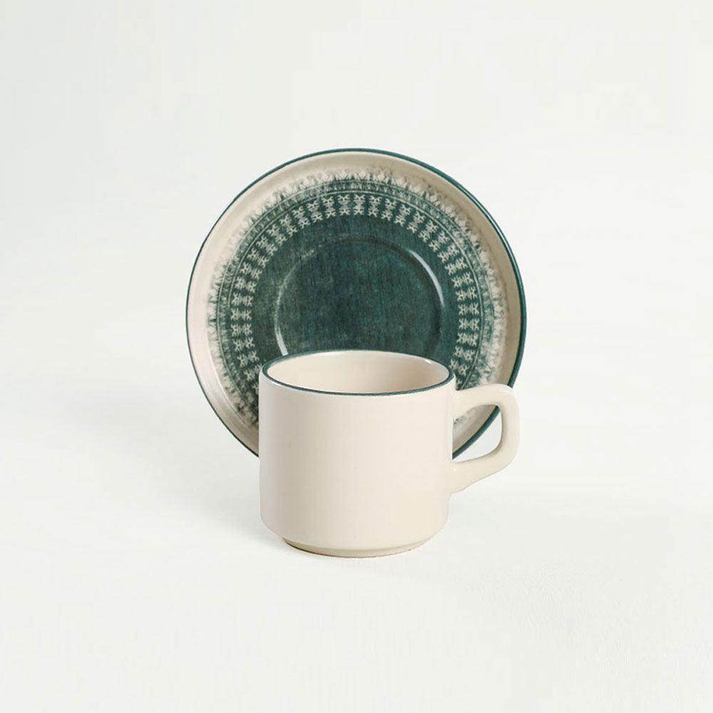 Keraart Maya Stackable Çay Takımı 12 Parça 6 Kişilik - 20789-98