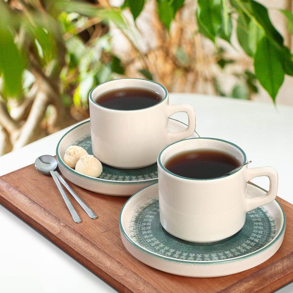 Keraart Maya Stackable Çay Takımı 12 Parça 6 Kişilik - 20789-98