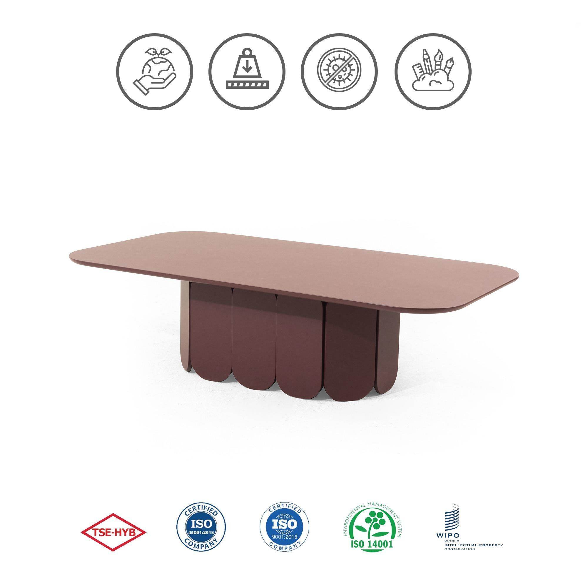 Metro R Dikdörtgen Orta Sehpa | Salon Sehpası | Rehome