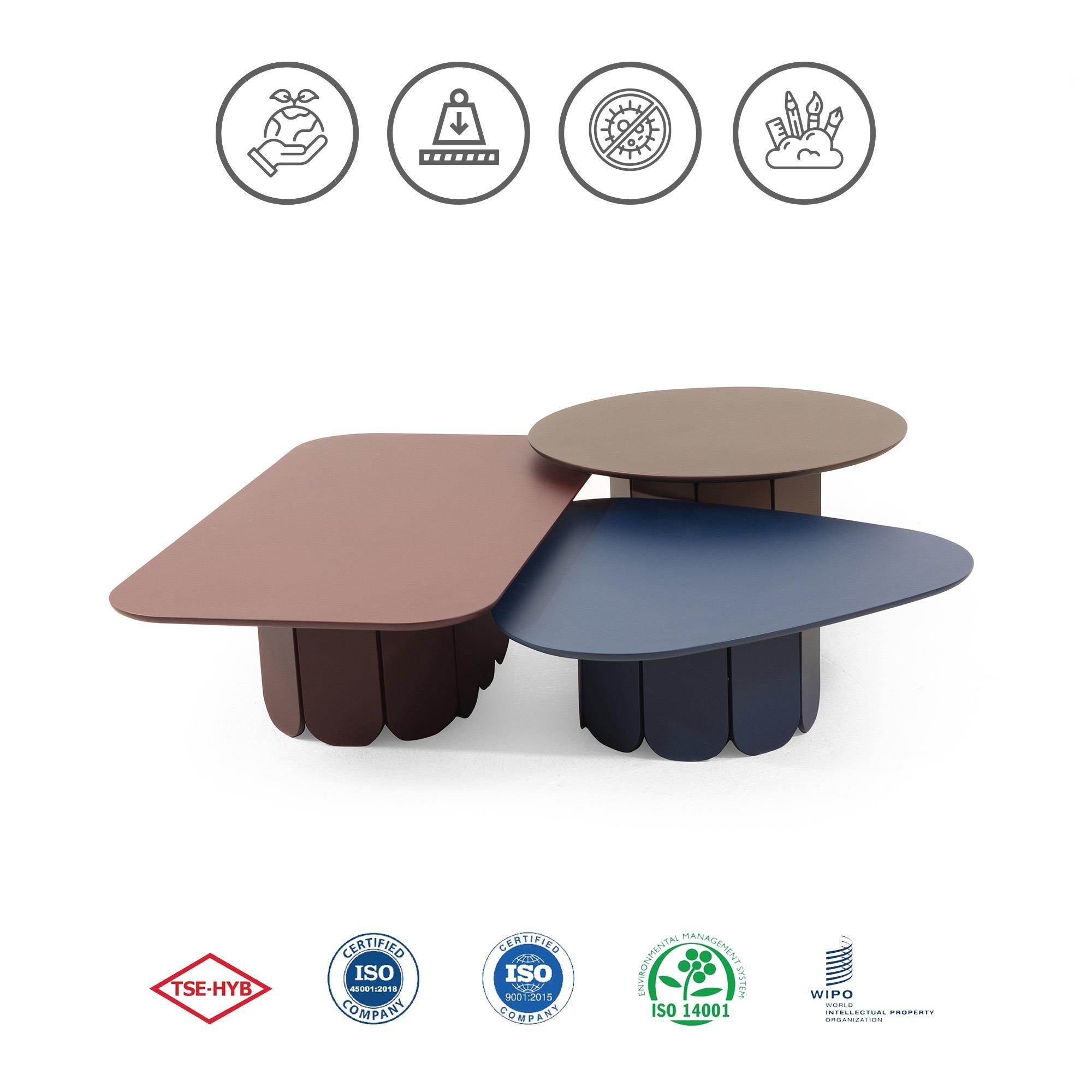 Metro R. Sehpa Takımı | Sehpa Seti | Rehome