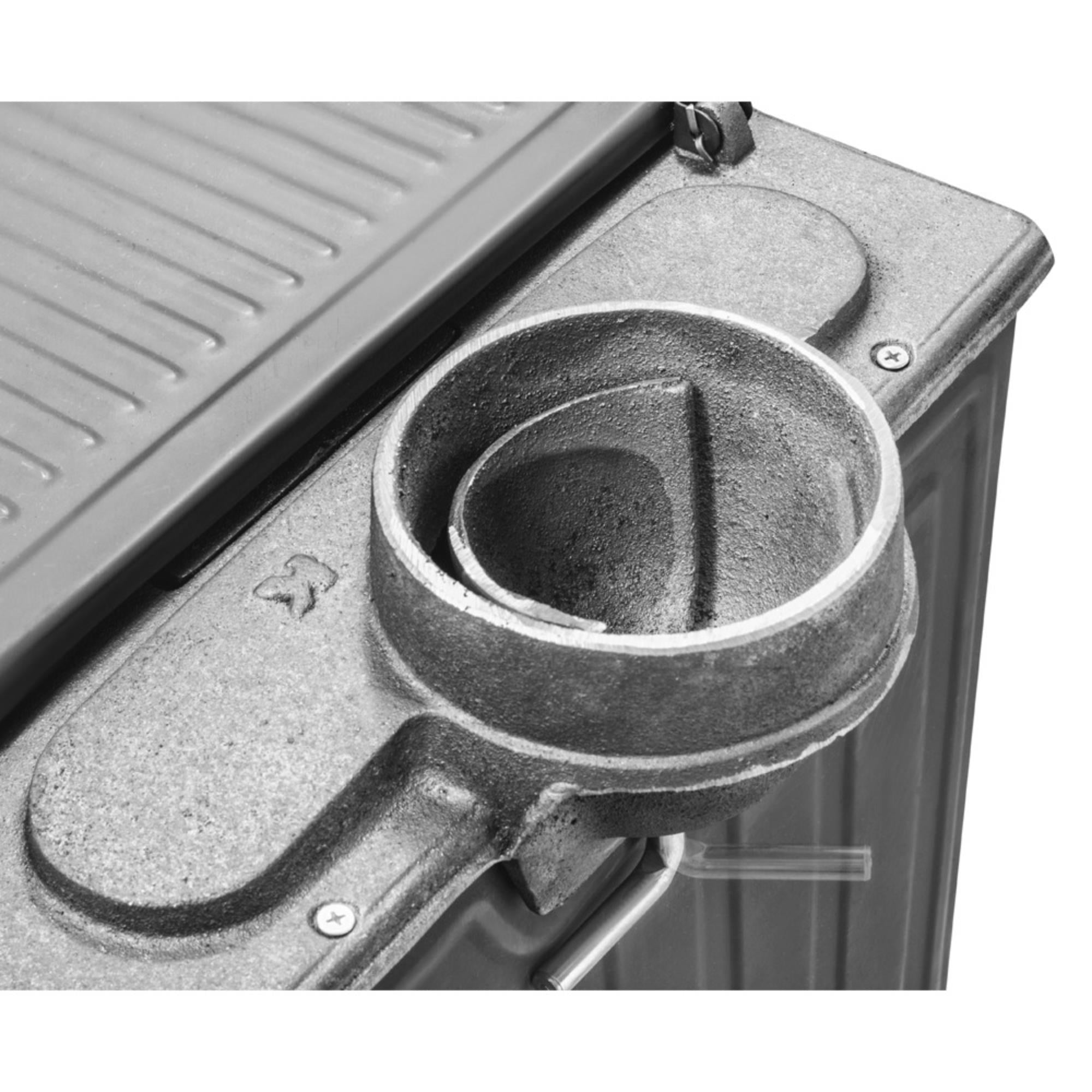 Mini Turbo Şömine Döküm Soba | Siyah | Erendemir