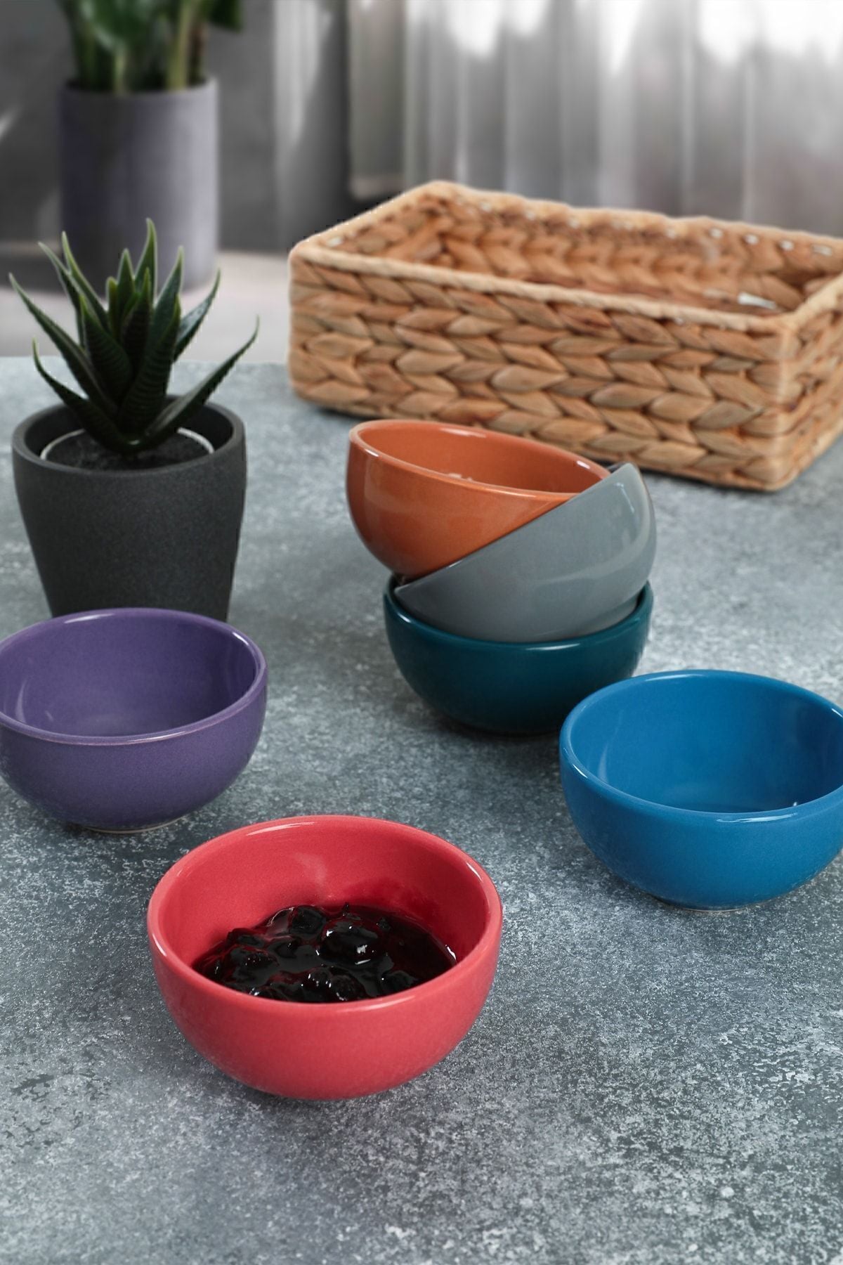 Mixed Bulut Çerezlik/Sosluk 8 Cm 6 Adet 406/620