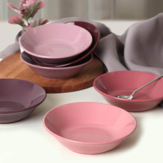 Mixed Hitit Yemek Tabağı 18 Cm 6 Adet - 451/572