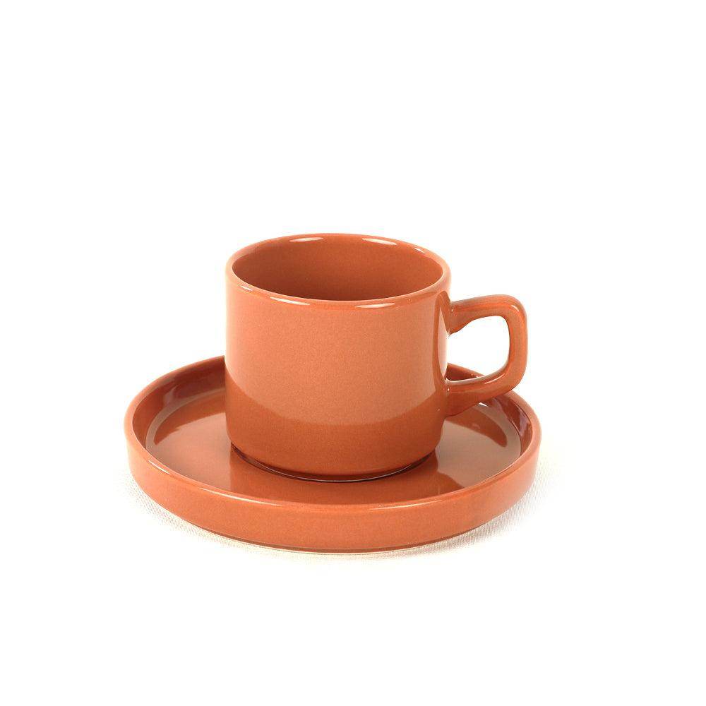 Mixed Stackable Çay Fincan Takımı 12 Parça 6 Kişilik - 406/620