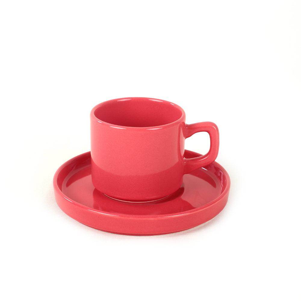 Mixed Stackable Çay Fincan Takımı 12 Parça 6 Kişilik - 406/620