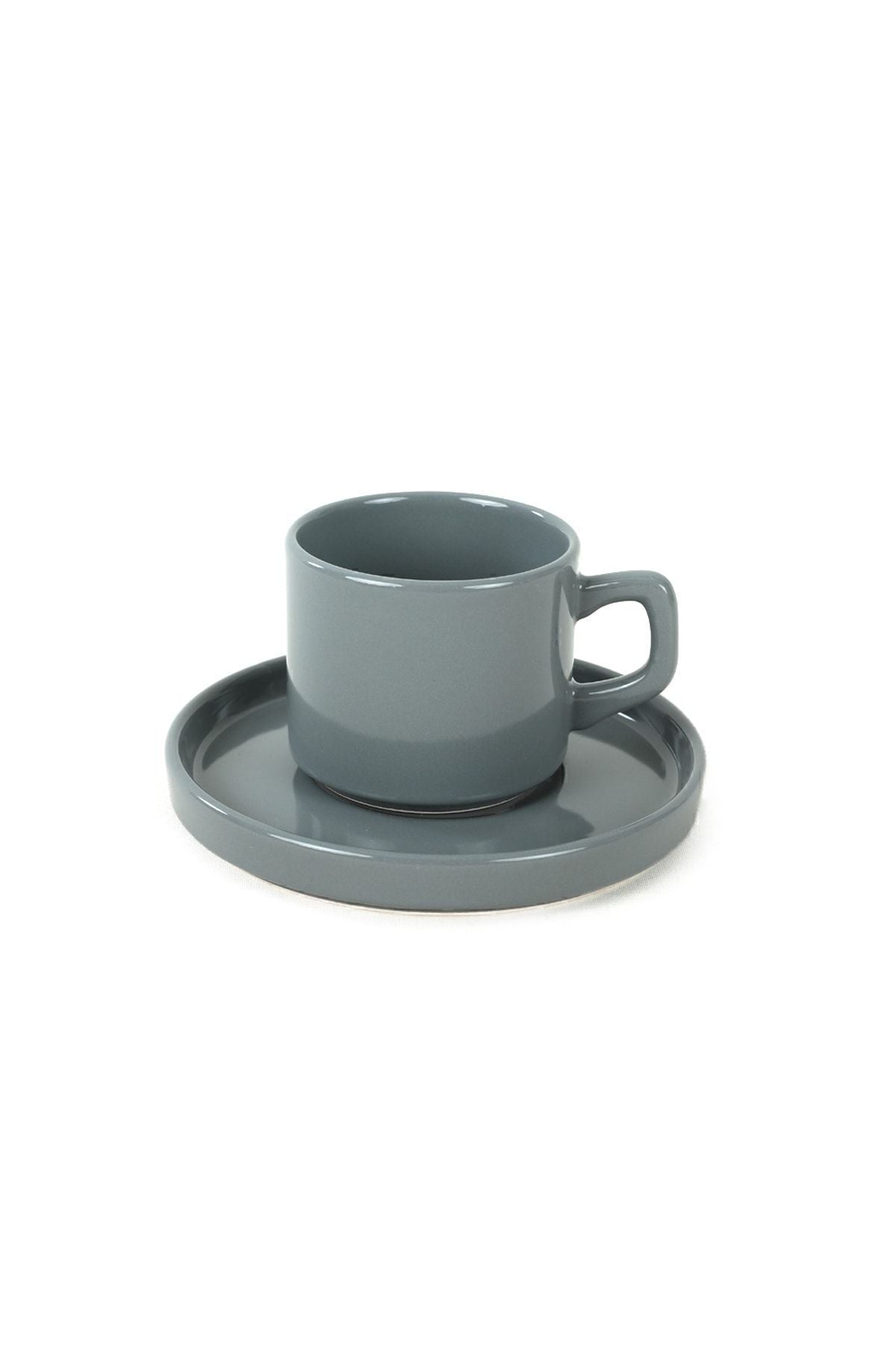 Mixed Stackable Çay Fincan Takımı 12 Parça 6 Kişilik - 406/620