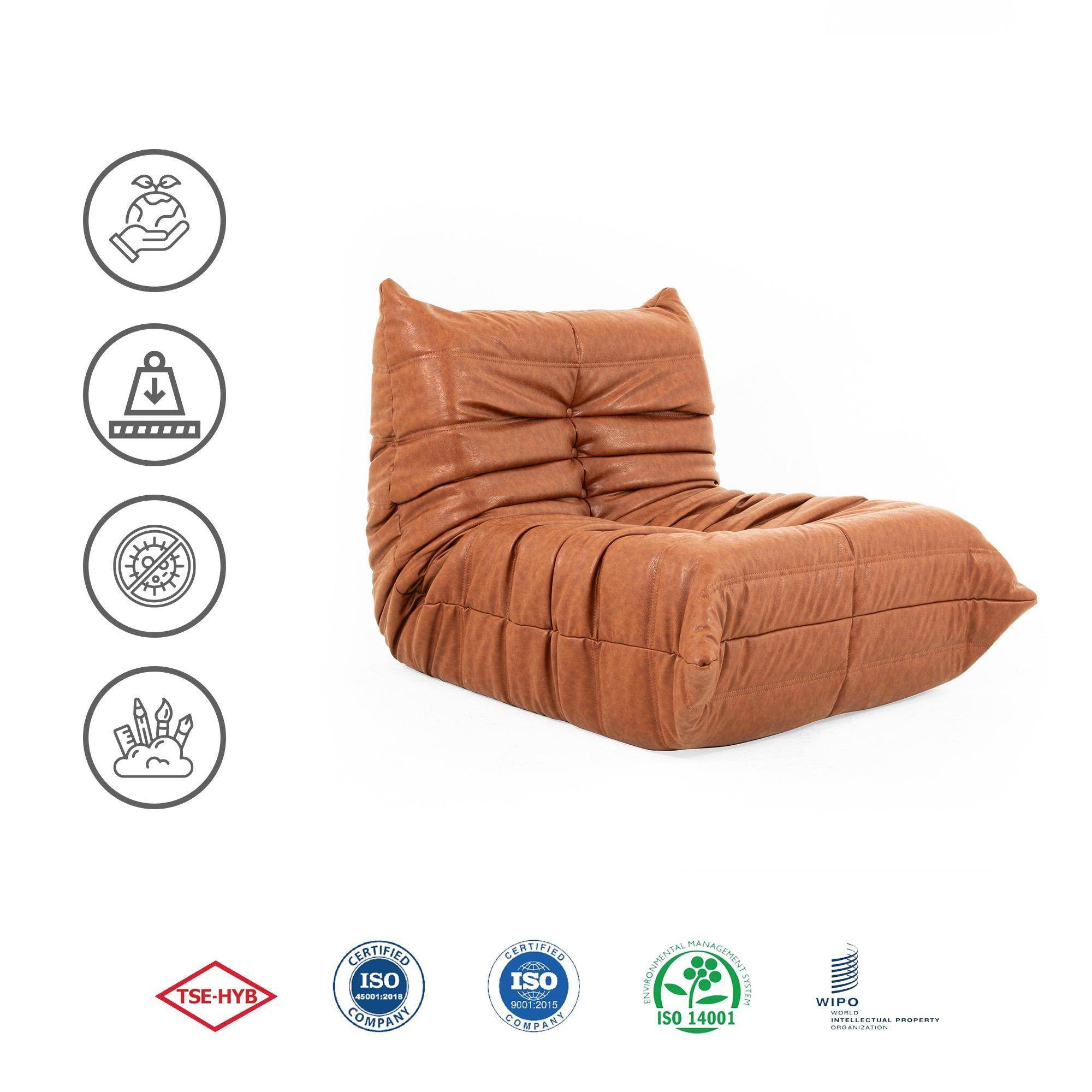 Mood Berjer | Tekli Koltuk | Kiremit | Rehome