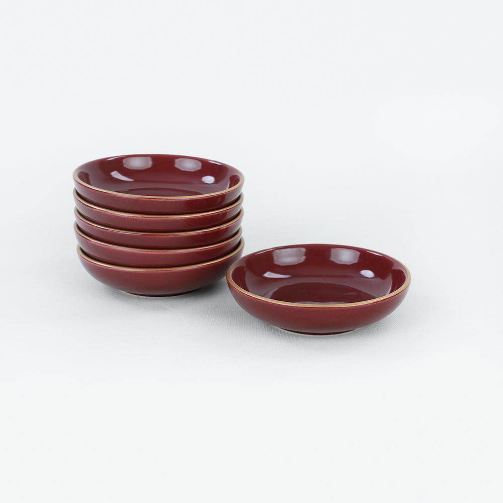 Mürdüm Halka Çerezlik/Sosluk 13 Cm 6 Adet