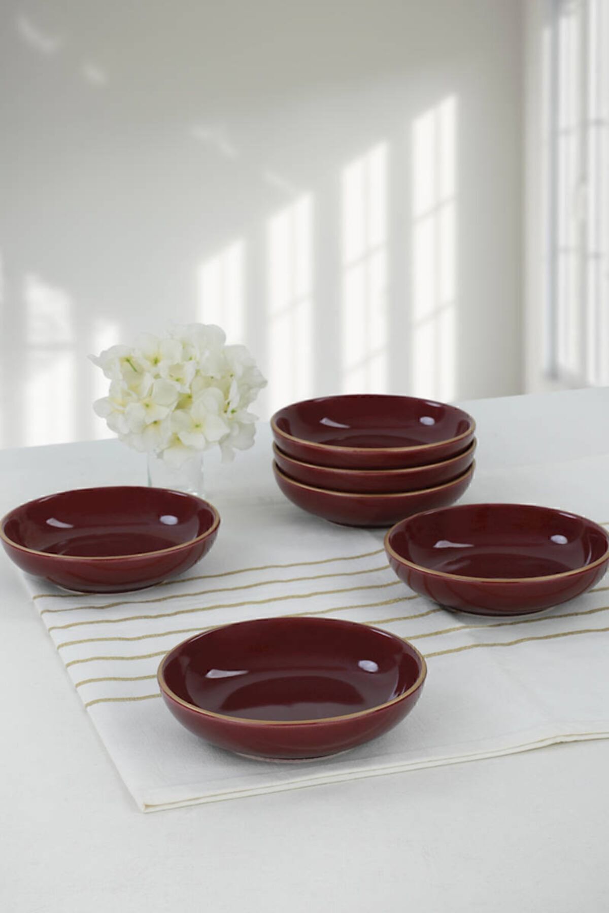 Mürdüm Halka Çerezlik/Sosluk 13 Cm 6 Adet