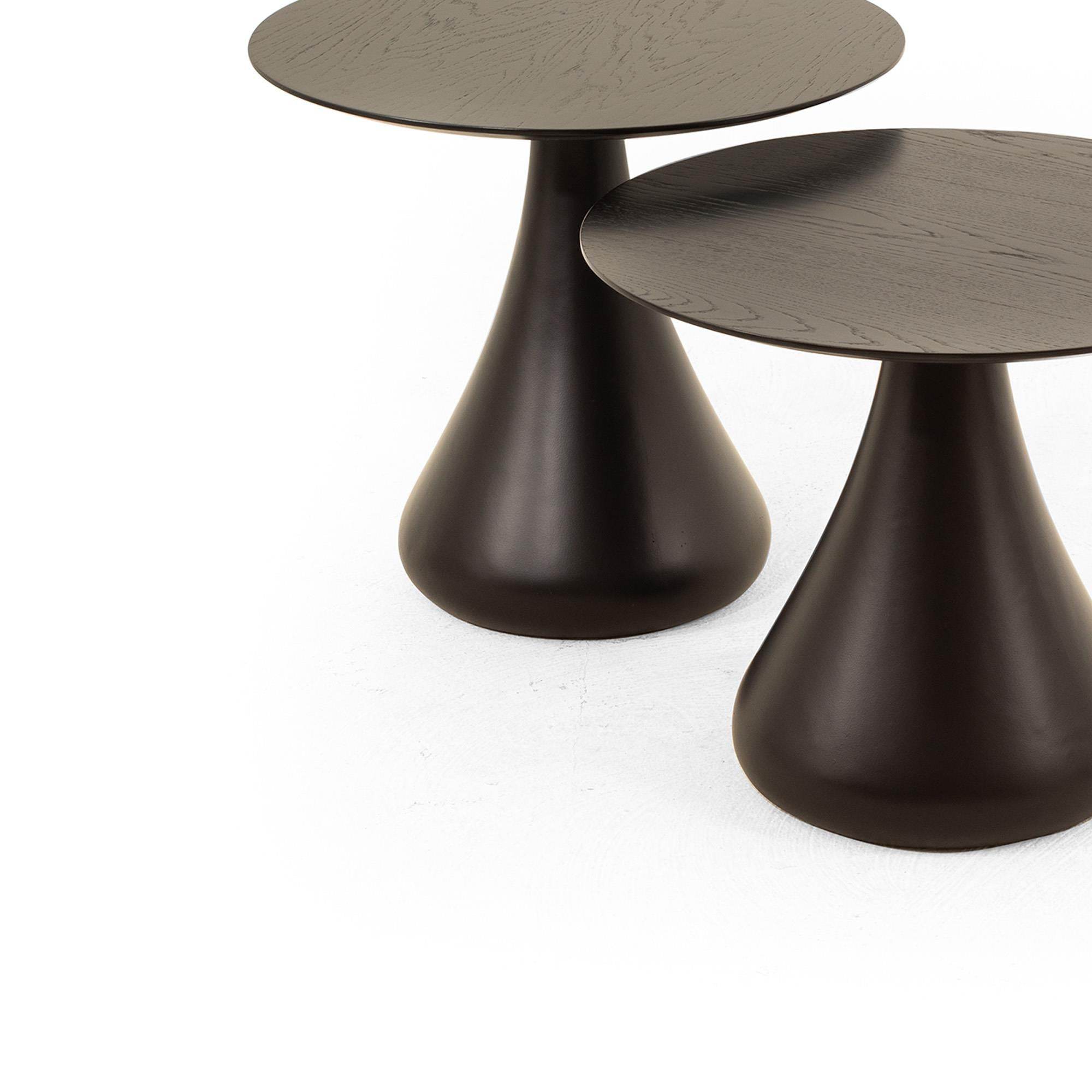 Mushroom Set Sehpa | Mantar Sehpa | Siyah | Rehome