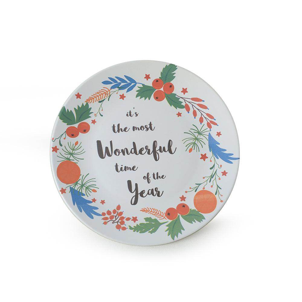 Keraart New Year Wonderful Time Servis Tabağı 26 Cm 21657