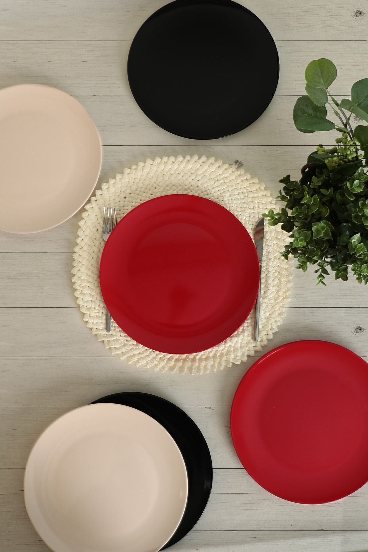 Noble Delta Servis Tabağı 26 Cm 6 Adet 030/509/650