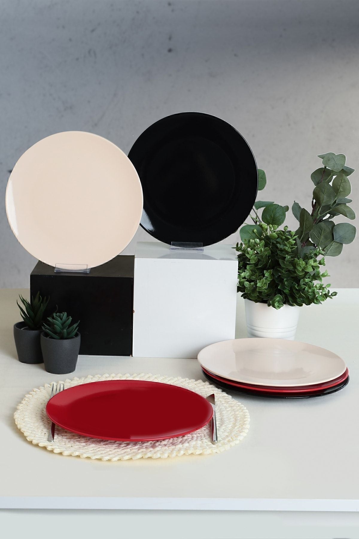 Noble Delta Servis Tabağı 26 Cm 6 Adet 030/509/650