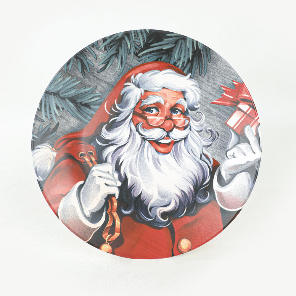 Noel Baba Servis Tabağı 26 Cm - 17979