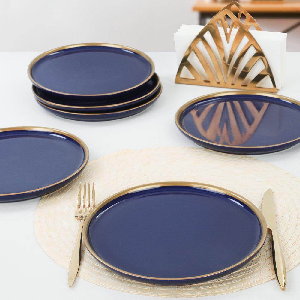 Nordic Gold Kobalt Pasta Tabağı 22 Cm 6 Adet