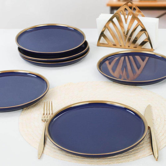 Nordic Gold Kobalt Pasta Tabağı 22 Cm 6 Adet