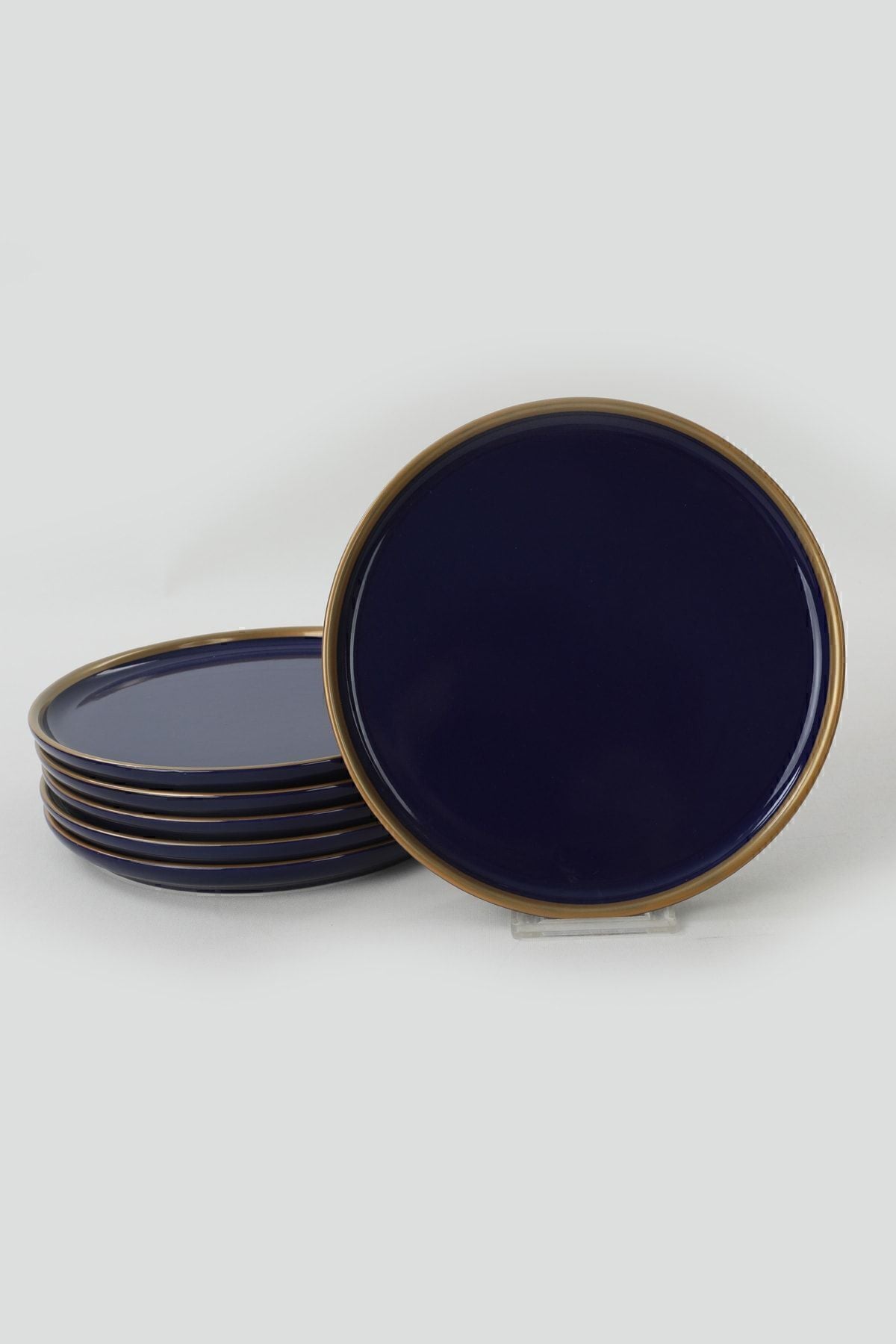 Nordic Gold Kobalt Pasta Tabağı 22 Cm 6 Adet