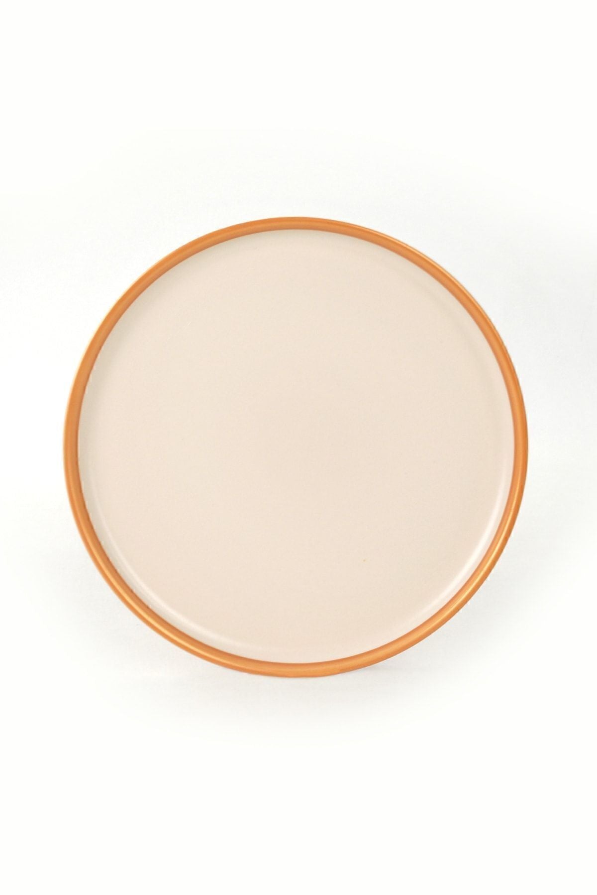 Nordic Gold Mat Krem Pasta Tabağı 22 Cm 6 Adet - 950