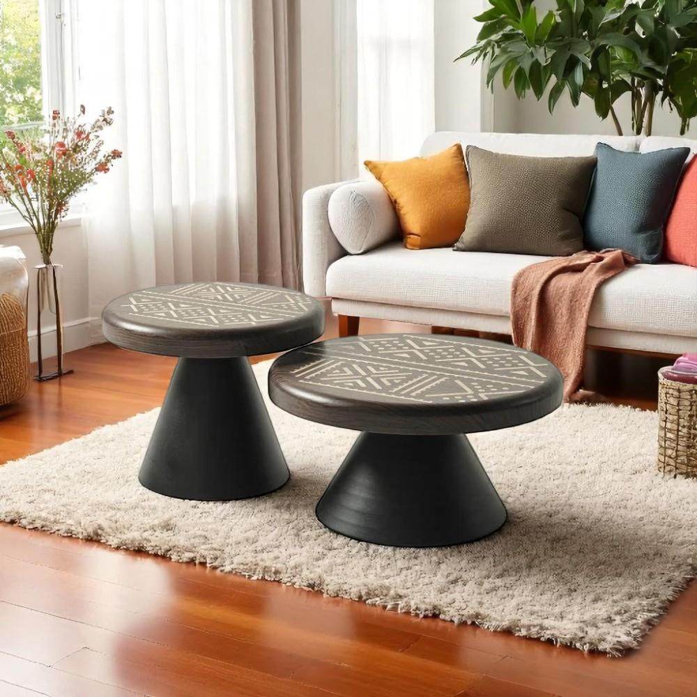 Orta Sehpa Takımı No:777 |MDF| ikili Orta Sehpa Takımı | REHOME