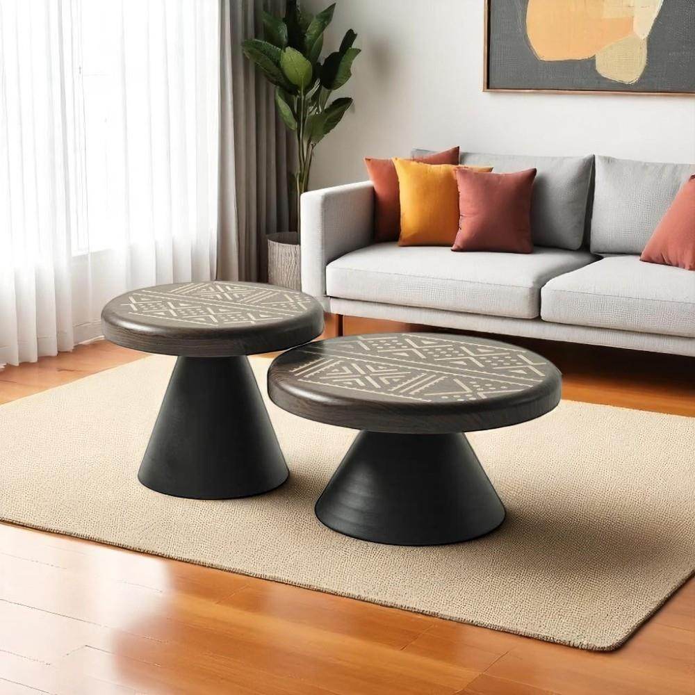 Orta Sehpa Takımı No:777 |MDF| ikili Orta Sehpa Takımı | REHOME