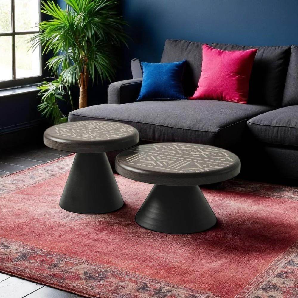 Orta Sehpa Takımı No:777 |MDF| ikili Orta Sehpa Takımı | REHOME