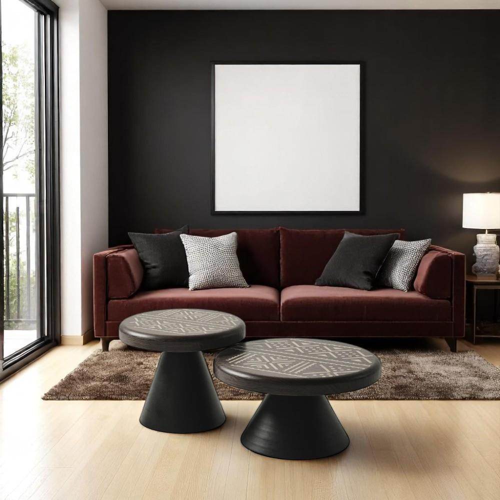 Orta Sehpa Takımı No:777 |MDF| ikili Orta Sehpa Takımı | REHOME