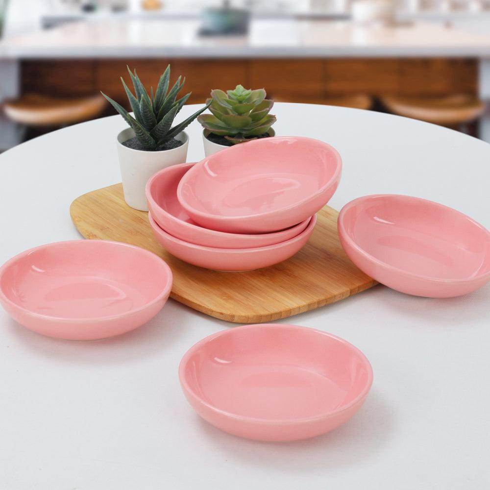 Pembe Halka Çerezlik/Sosluk 13 Cm 6 Adet