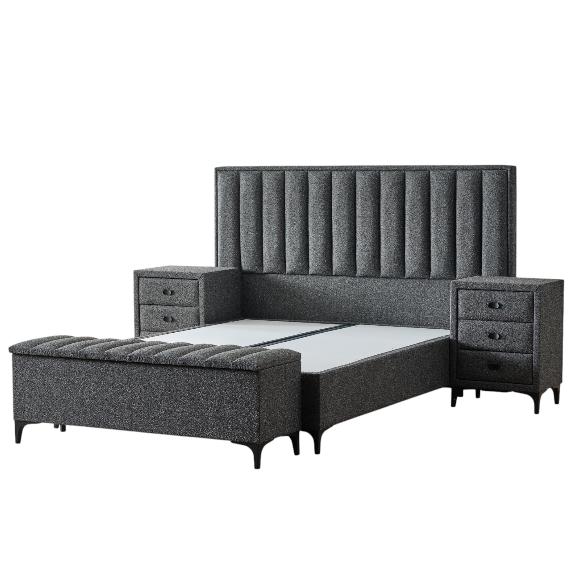 Piano Yatak Takımı | Yatak Baza Başlık Seti