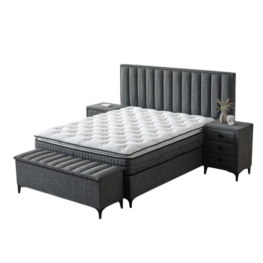 Piano Yatak Takımı | Yatak Baza Başlık Seti