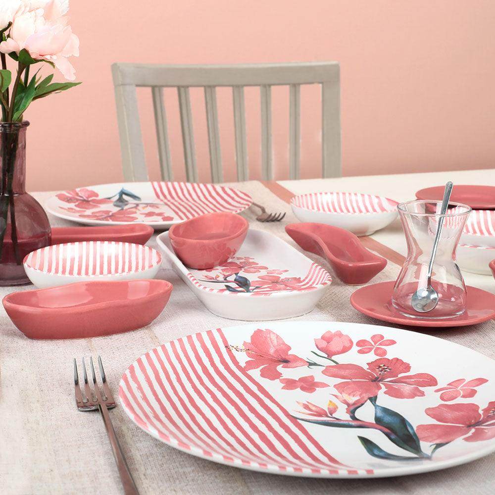 Pink Line Kahvaltı Takımı 28 Parça 6 Kişilik