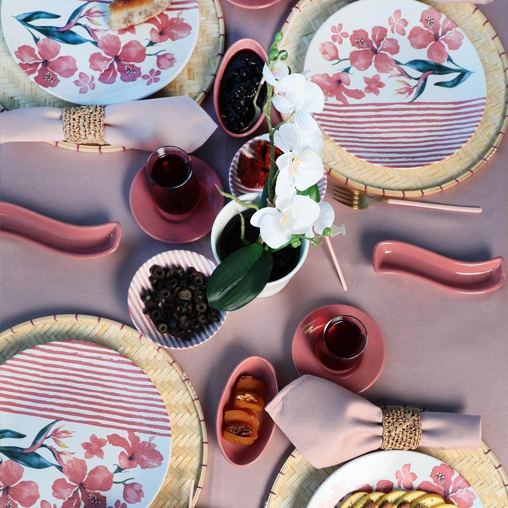 Pink Line Kahvaltı Takımı 28 Parça 6 Kişilik