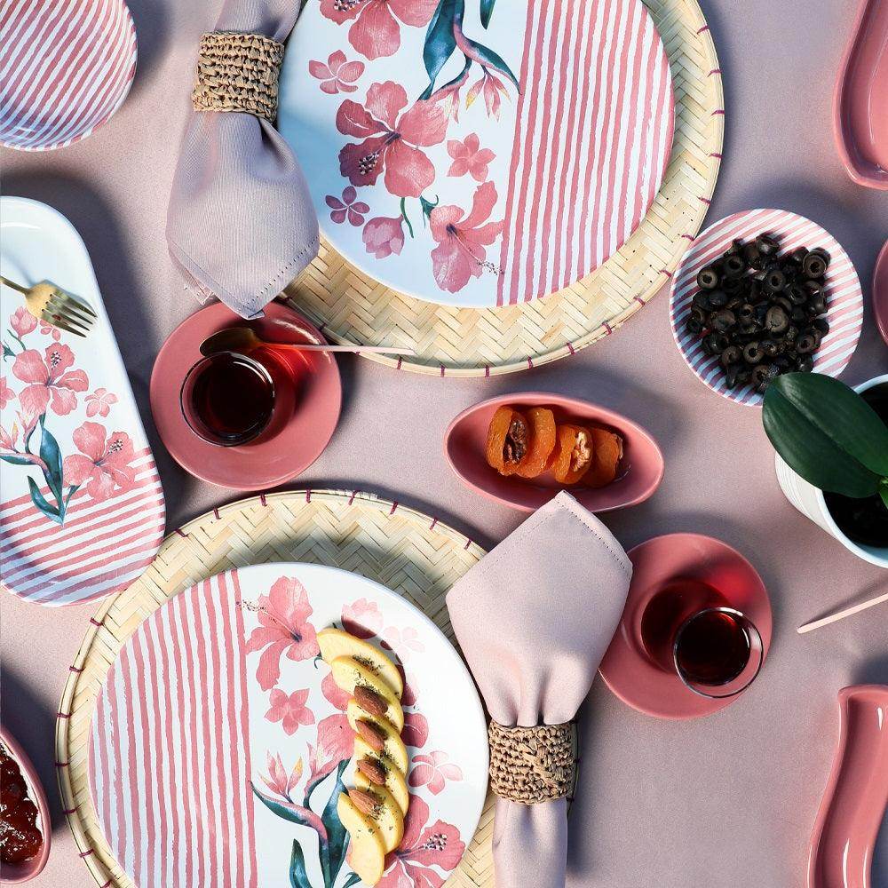 Pink Line Kahvaltı Takımı 28 Parça 6 Kişilik