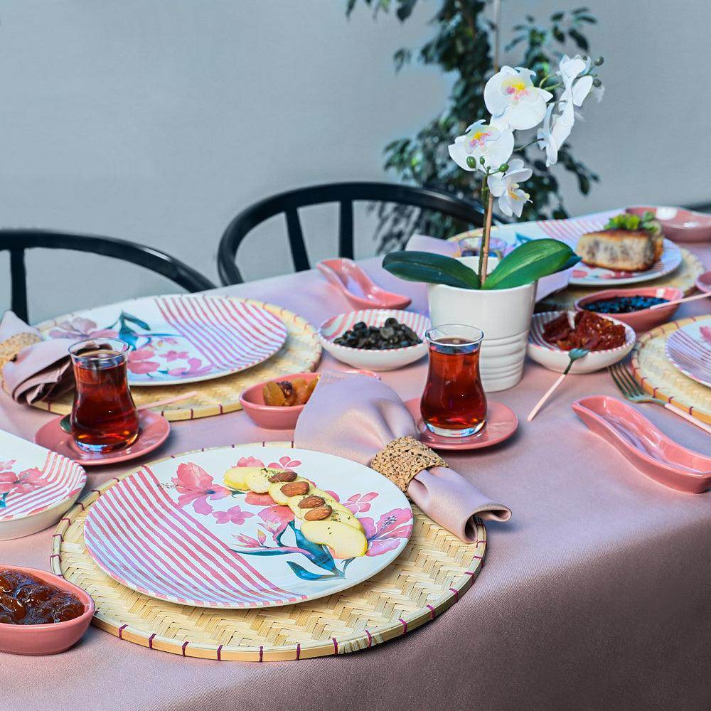 Pink Line Kahvaltı Takımı 28 Parça 6 Kişilik