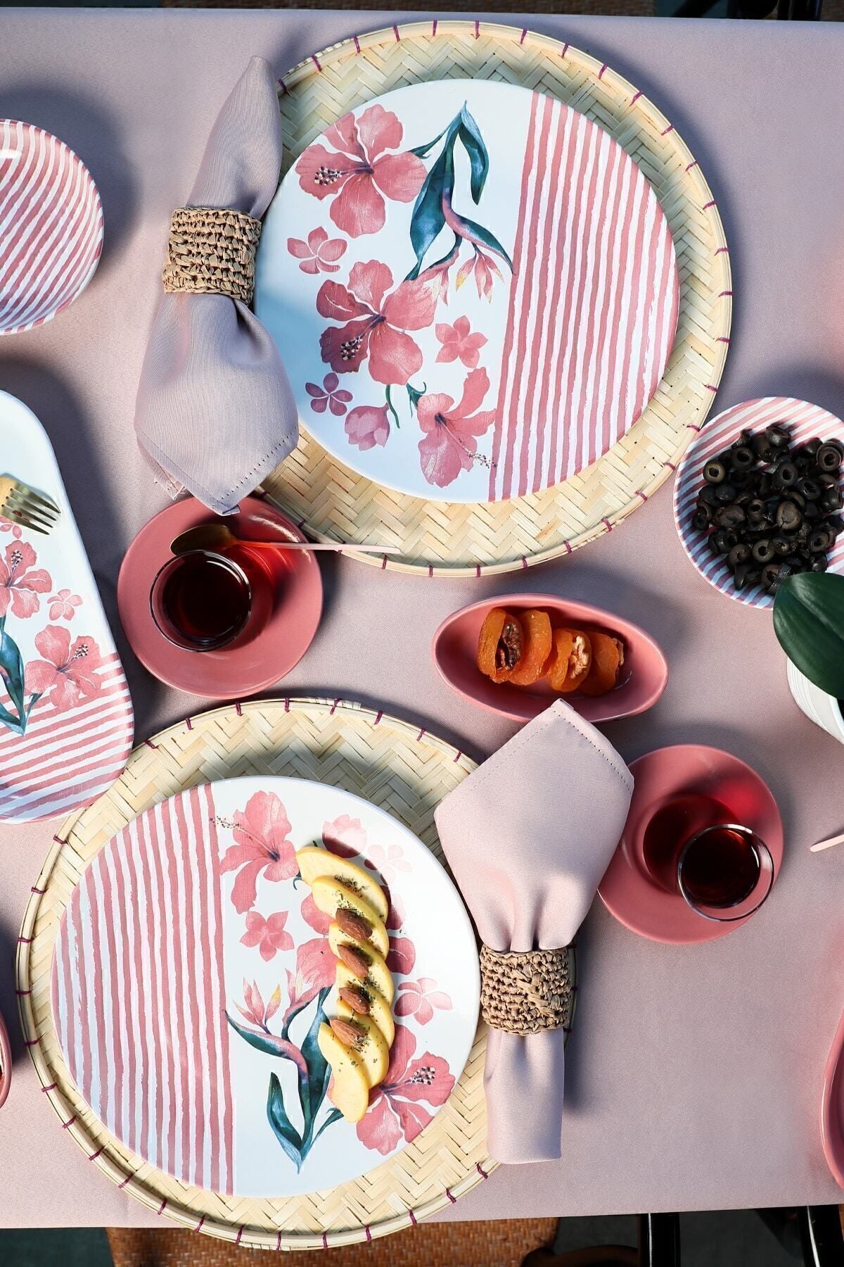 Pink Line Kahvaltı Takımı 28 Parça 6 Kişilik