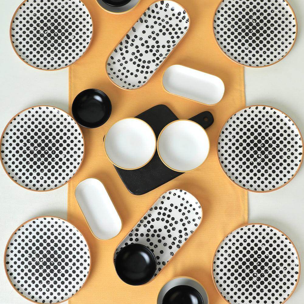 Keraart Polka Kahvaltı Takımı 18 Parça 6 Kişilik 19919-22-41