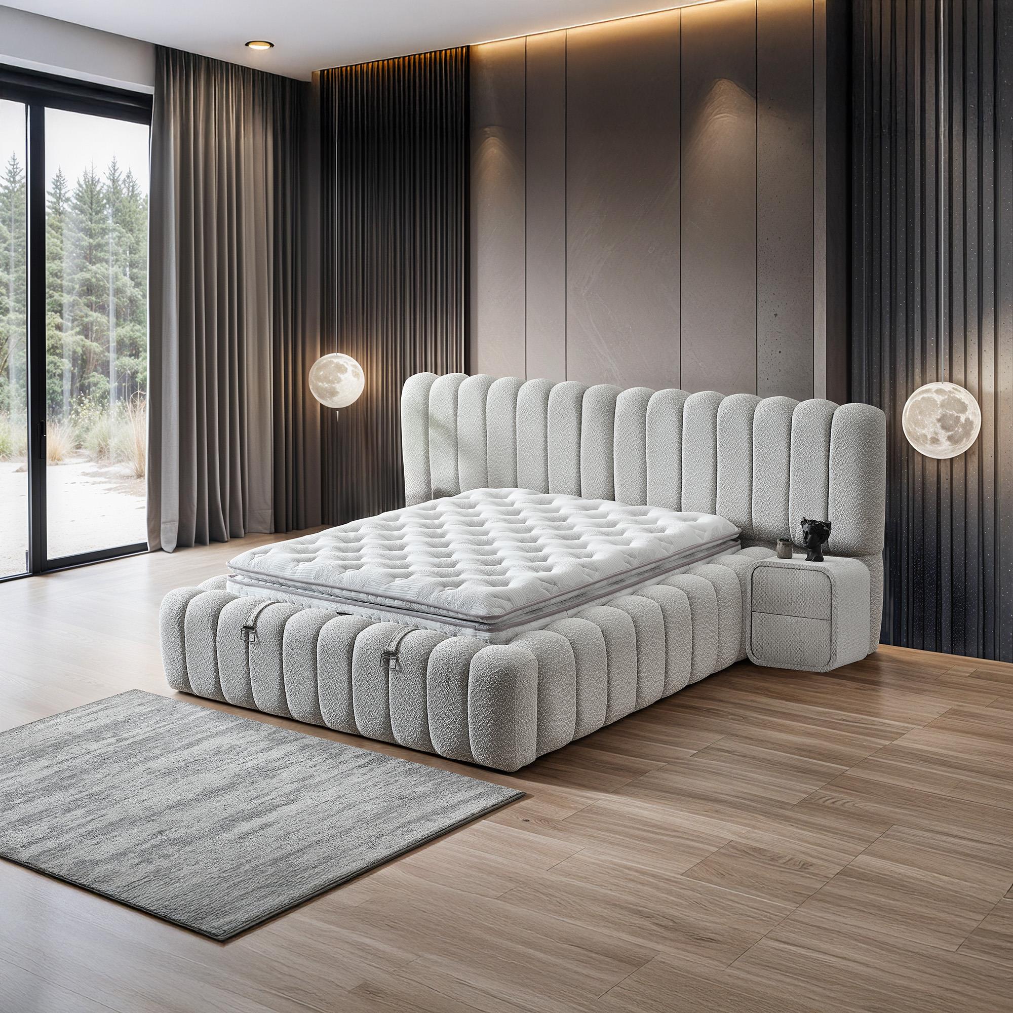 Polo Baza Başlık Yatak Seti | Pocket Spring Teknolojili Yatak Takımı