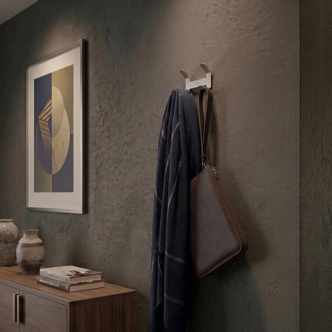 Premium Paslanmaz Çelik Çok Amaçlı Duvar Askısı - Modern Antre ve Hol Düzenleyici