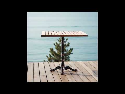 ReHome Cosmo 80x80x75 cm İroko Kare Masa