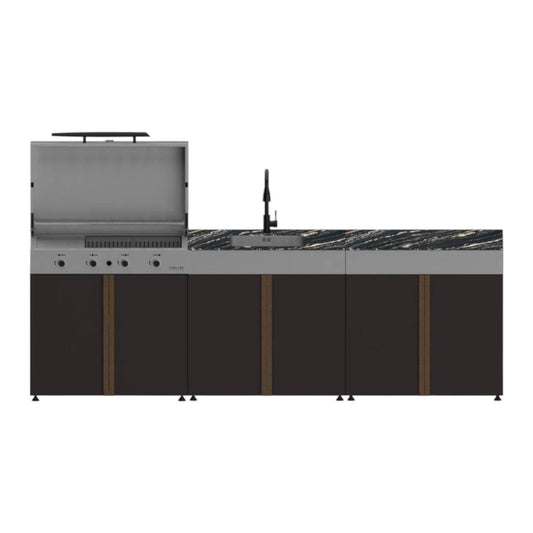 Pure 285 Cm Bahçe Mutfağı | Barbekü Seti