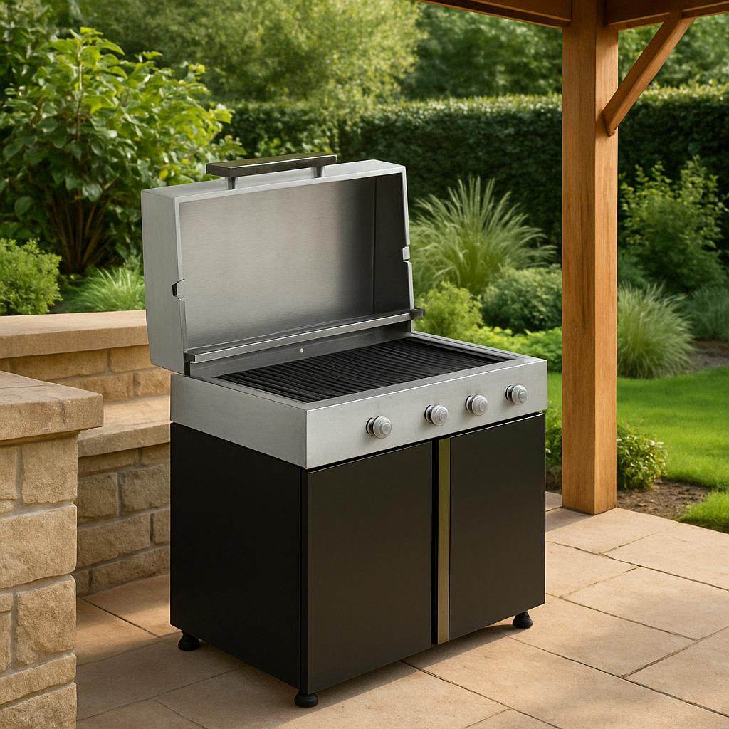 Pure Cooker Gazlı Barbekü ve Kabin | Bahçe Mutfağı