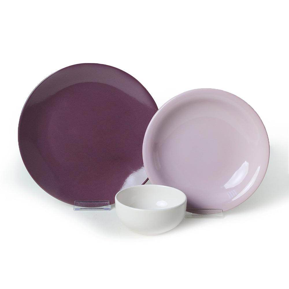 Purple Mix Yemek Takımı 18 Parça 6 Kişilik 031-451-498
