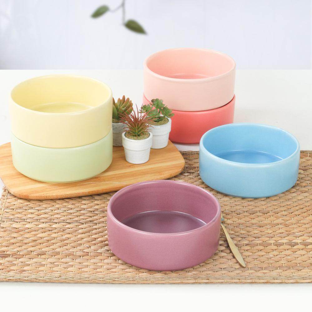 Rainbow Soft Matte Stackable Çorba Kasesi 14 Cm 6 Adet 960/990