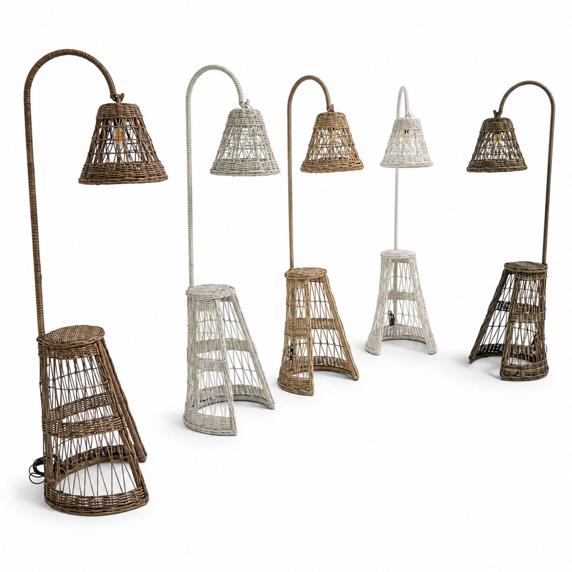 Rattan Lambader Doğal Dokulu Dekoratif Tasarım | Rehome