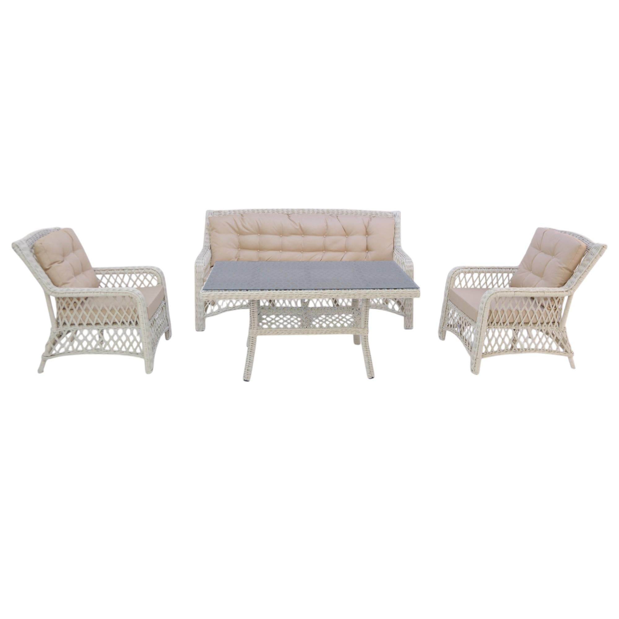 Ravello X | Rehome Rattan Üçlü Bahçe Oturma Takımı | 364