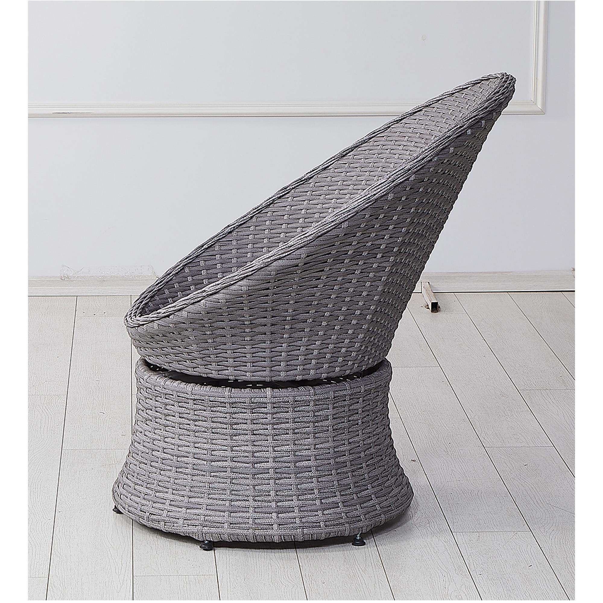 Refresh Rattan Bahçe Koltuğu | Döner Berjer | Rehome