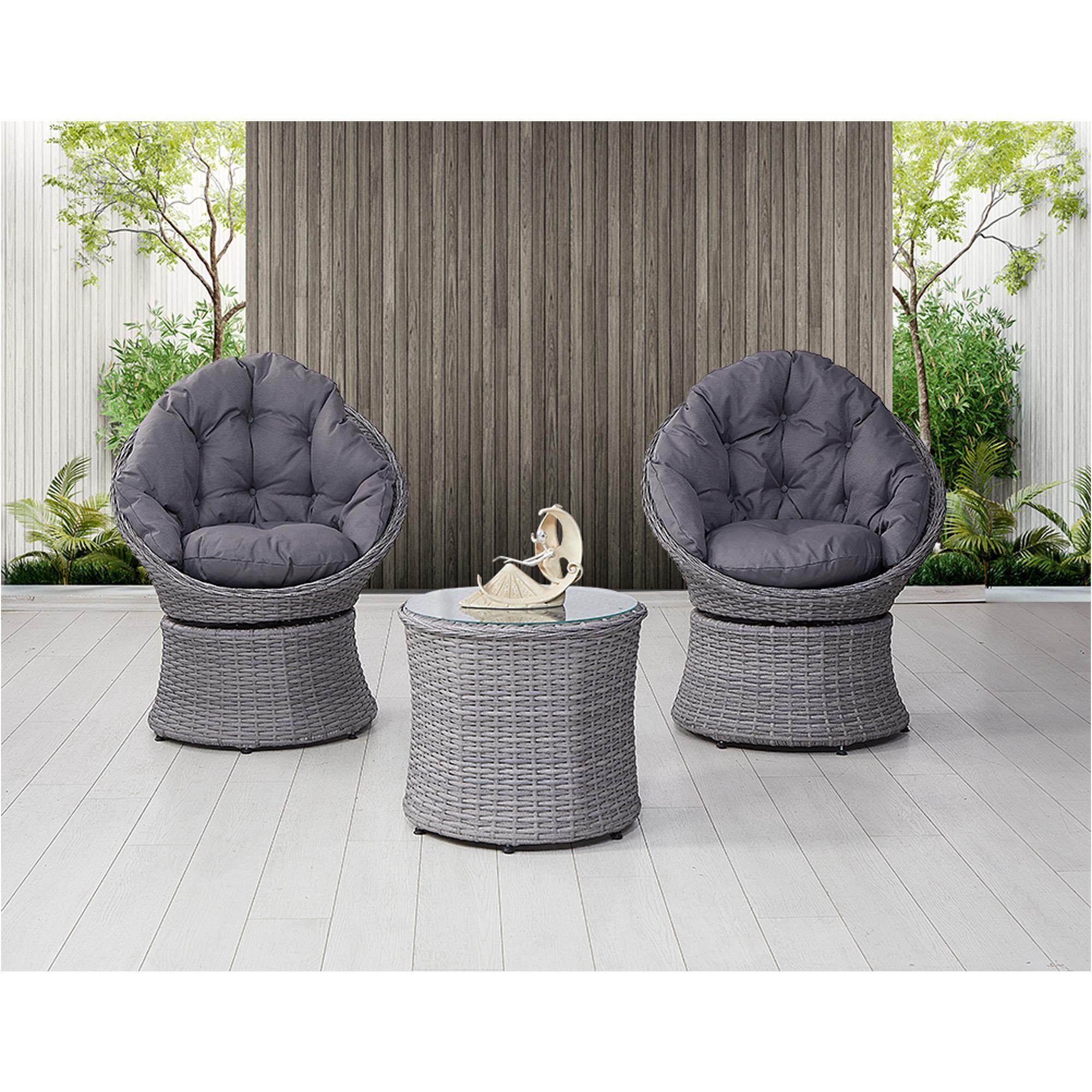 Refresh Rattan Bahçe Koltuğu | Döner Berjer | Rehome