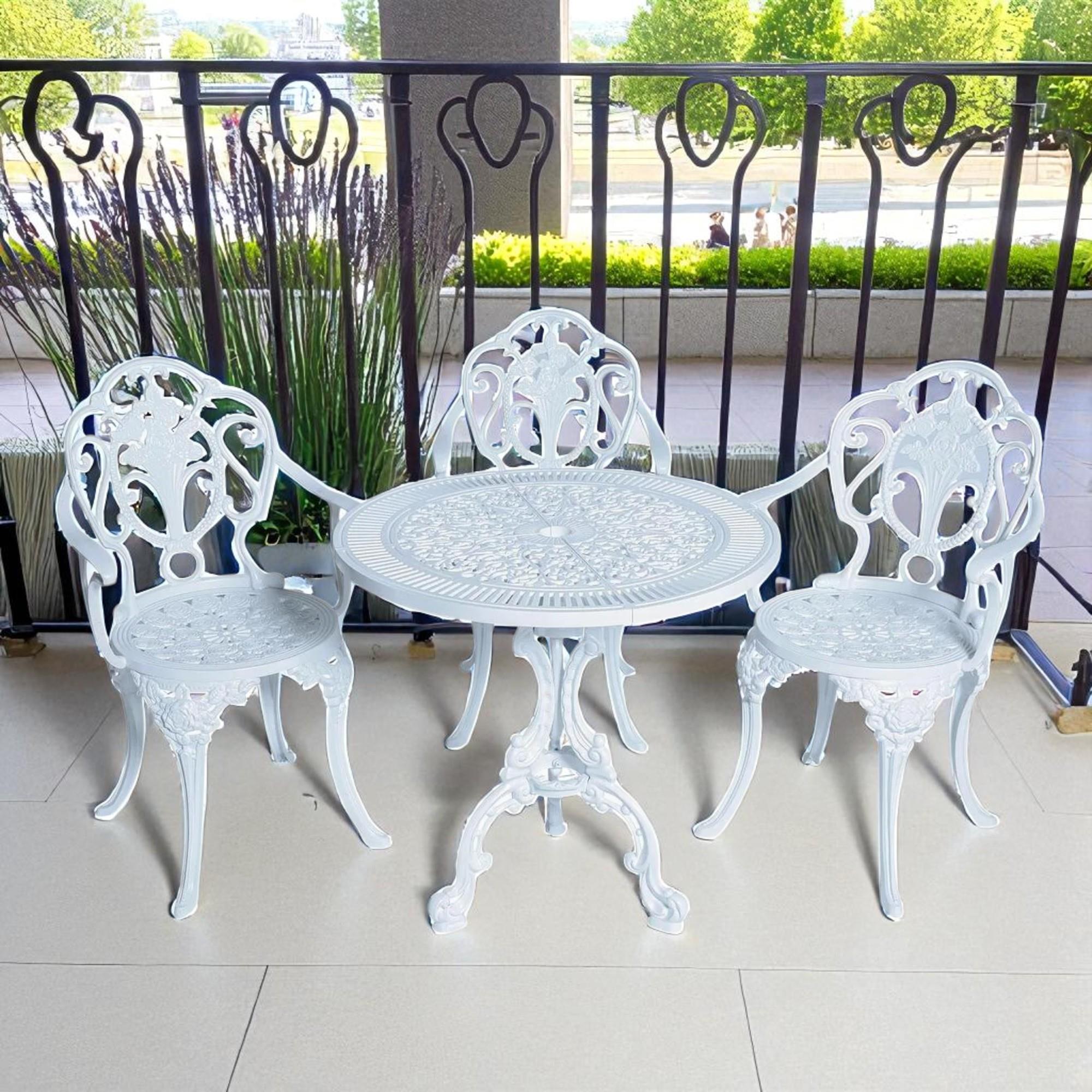 ReHome Alüminyum Masa Sandalye Takımı cg702