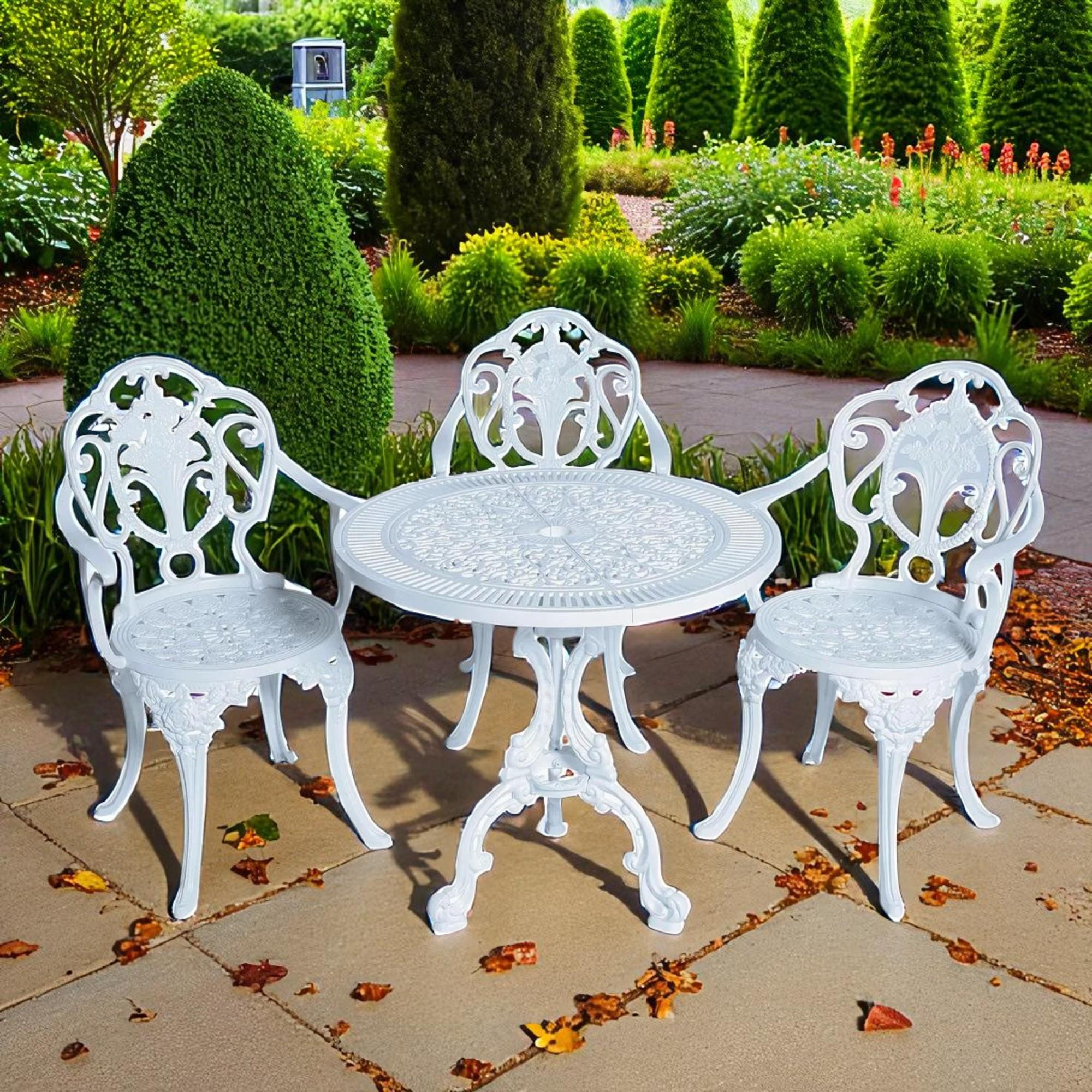 ReHome Alüminyum Masa Sandalye Takımı cg702